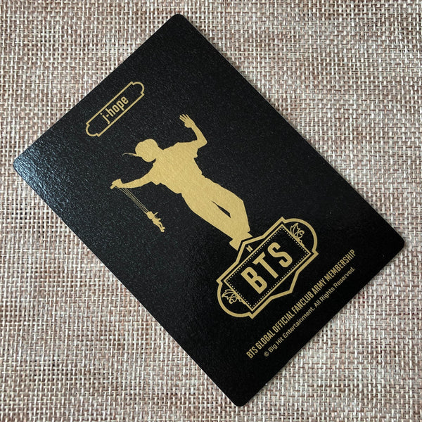 BTS J-HOPE [GLOBAL OFFICIAL FANCLUB 7th ARMY MEMBERSHIP KIT] Photocard / Gift