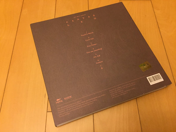 VIXX LEO [CANVAS] Official 1st Solo Album, CD+Photobook+Photo Paper / New / Gift