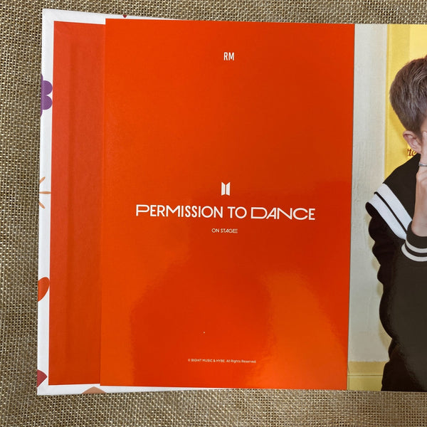 BTS [PTD PERMISSION TO DANCE ON STAGE] Official Postcard Book / New, Rare / Gift