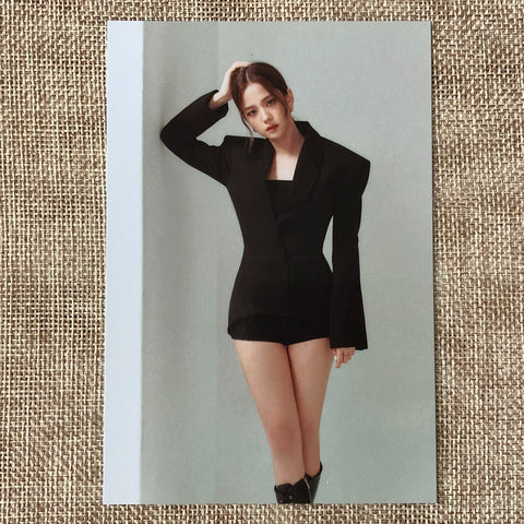 BLACKPINK JISOO #3 [ THE ALBUM ] Official Postcard, 1st Full Album / New / Gift