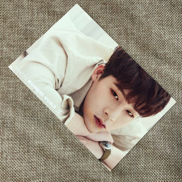 MONSTA X JOOHEON [PICNIC IN MONBEBE WORLD] Official Fan Meeting Postcard / Gift