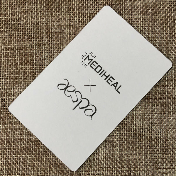 AESPA GISELLE #2 [ MEDIHEAL ] Official Photocard, SM TOWN / New / Gift