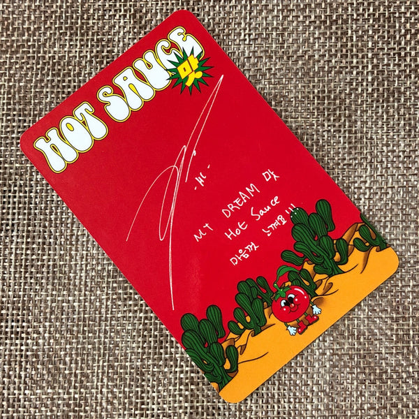 NCT DREAM HAECHAN [ HOT SAUCE ] Official Photocard, Crazy Ver / New / Gift