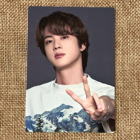 BTS JIN 7/8 [ 2021 Muster SOWOOZOO ] Official Mini Photocard / New / Gift