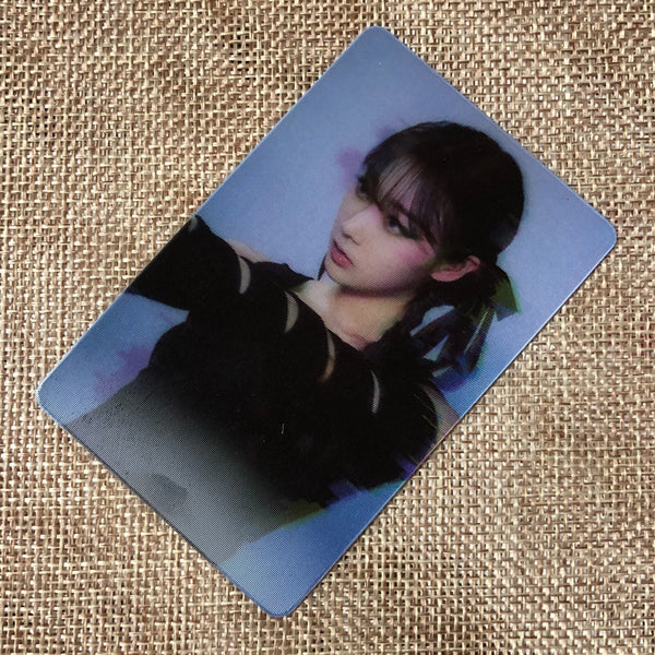 AESPA GISELLE [SAVAGE] Official Photocard, Hallucination Quest Ver. / New / Gift