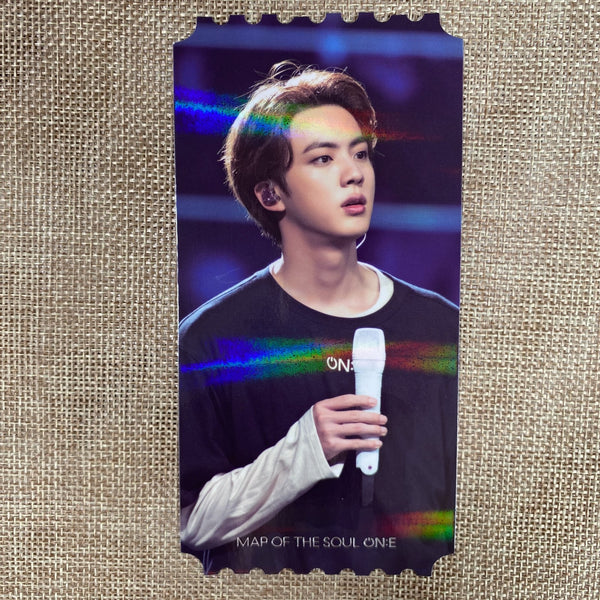 BTS [ Map of the Soul ON:E DVD ] Hologram Photo Ticket Set (All Member) / New/+G