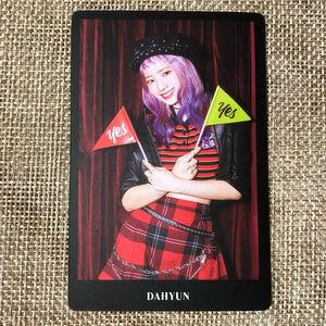TWICE DAHYUN [ YES or YES Pre-Order ] Official Photocard, A Ver / New / Gift