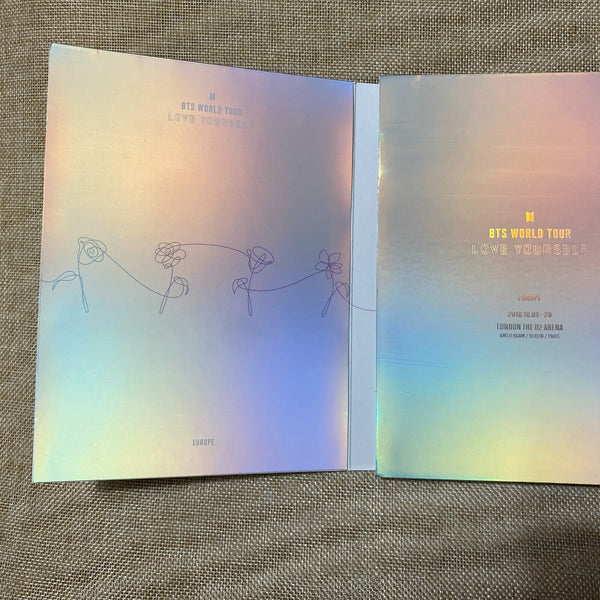 BTS [Love Yourself Europe] Official Blu-Ray + Photobook, 2 Disc / No PC / Gift