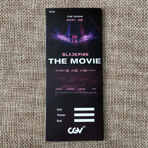 BLACKPINK ROSE [ The Movie ] Official Limited Film Mark / New / Gift