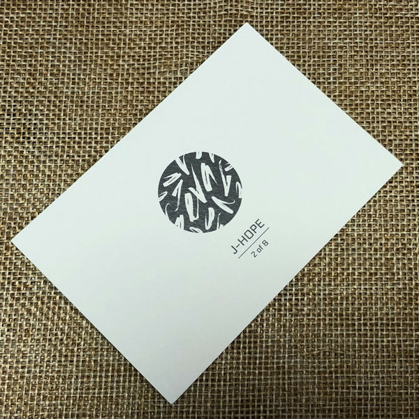 BTS J-HOPE 2/8 [The Wings Tour 2017 Live Trilogy] Official Mini Photocard / Gift