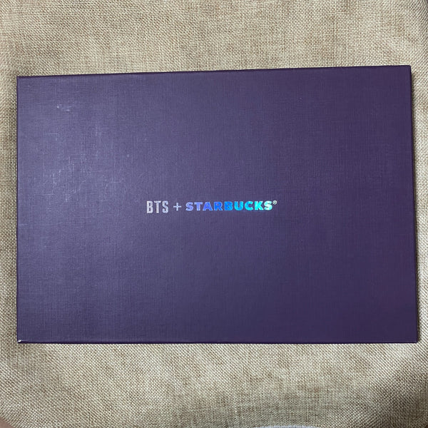BTS x Starbucks 2020 / Tartan Check Pouch, Size Small / Official / New, Rare /+G