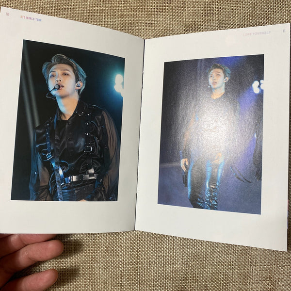 BTS RM [ Love Yourself World Tour Seoul Blu-ray ] Photobook / New / Gift