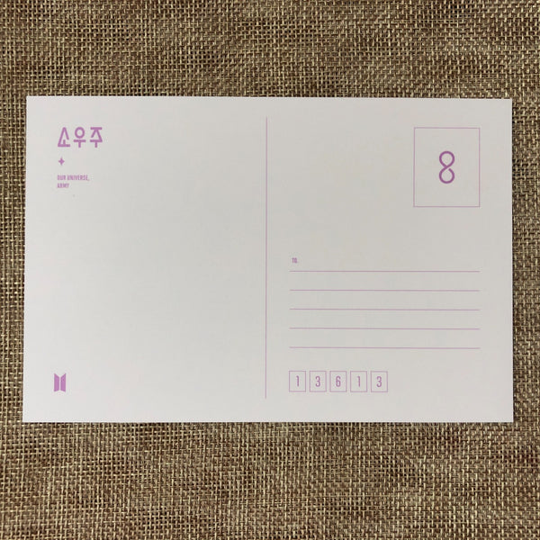 BTS JIMIN [ 2021 Muster SOWOOZOO ] Official Hologram Postcard / New / Gift