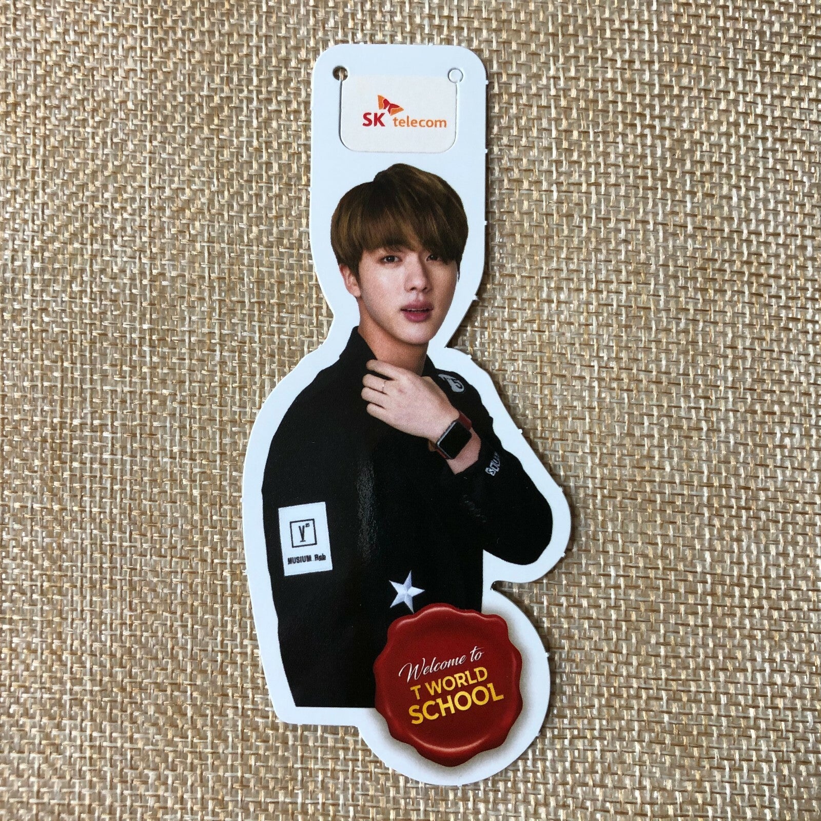 BTS JIN [ SKT ] Official Bookmark Limited Edition Photocard / New / Gift