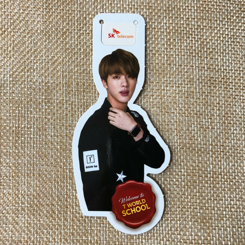 BTS JIN [ SKT ] Official Bookmark Limited Edition Photocard / New / Gift