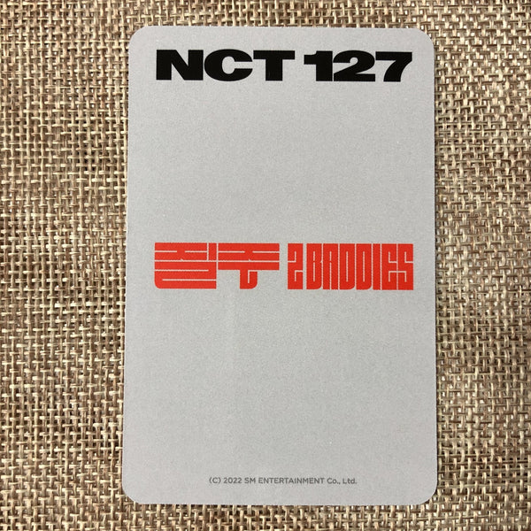 NCT 127 JUNGWOO [BADDIES Pop-Up Street] Official Trading Photocard / New / Gift