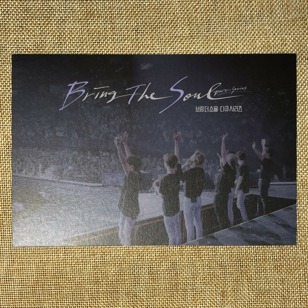 BTS SUGA [ Bring The Soul Docu Series ] Official Postcard Photocard / New / Gift