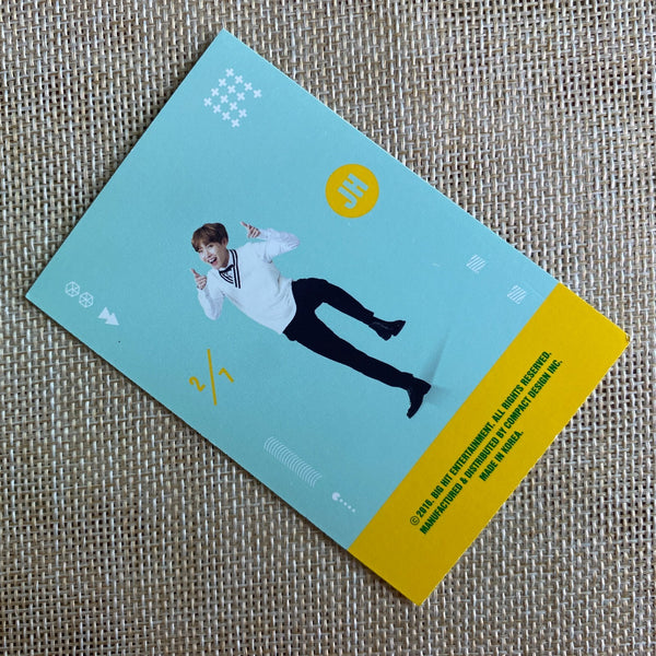 BTS J-HOPE 2/7 [3rd Muster ARMY.ZIP] Official Player Card Photocard / New / Gift