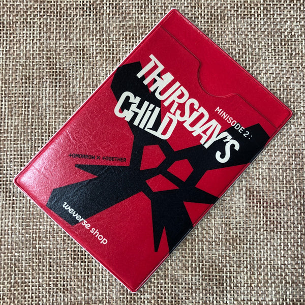 TXT HUENINGKAI [Minisode 2 Thursday's Child] Official Photocard Set, Weverse /+G