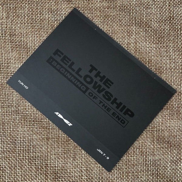 ATEEZ YUNHO [THE FELLOWSHIP : BEGINNING OF THE END DVD] Official Polaroid / Gift
