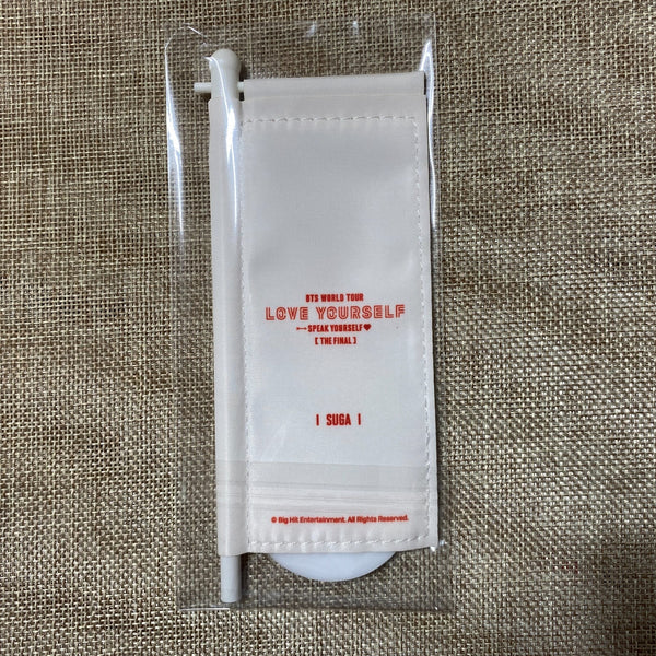 BTS SUGA [Speak Yourself World Tour Concert] Official Mini Flag W/O Case / Gift