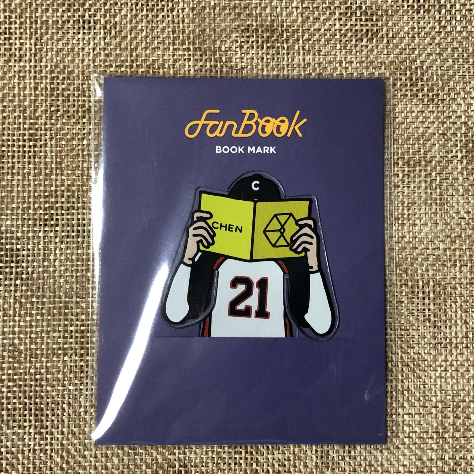 EXO CHEN [ SMTOWN COEX Artium SUM FANBOOK ] Official Goods Bookmark / New / Gift