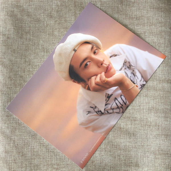NCT 127 JOHNNY [ 2023 Season's Greetings ] Official A4 Poster / New / Gift