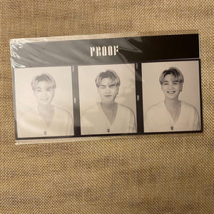 BTS SUGA [ PROOF Weverse Shop POB ] Official 3 Cut Photocard / New, Rare / Gift