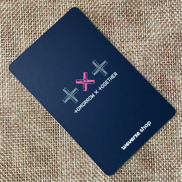 TXT HUENINGKAI [ FIGHT OR ESCAPE WEVERSE ] Official Photocard / New / Gift