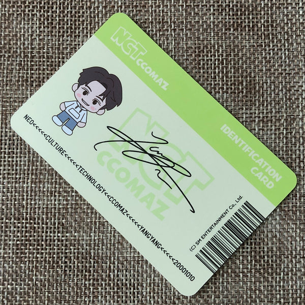 NCT YANGYANG [ CCOMAZ GROCERY STORE ] Official ID Card Photocard / New / Gift