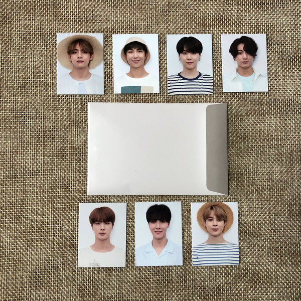 BTS GROUP [ 2021 Season's Greetings ] Official ID Photocard Set / New / Gift