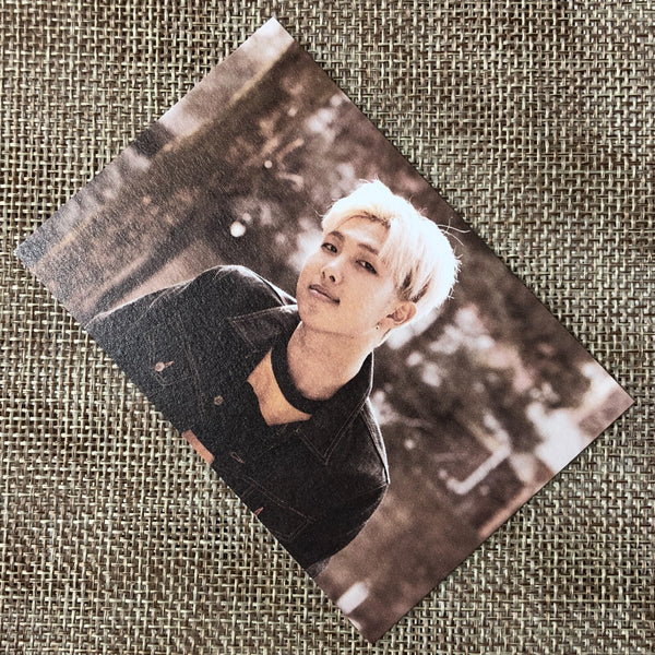 BTS RAP MONSTER RM 2/7 [ 2nd Muster ZIP CODE 22920 Official Mini Photocard ]N/+G