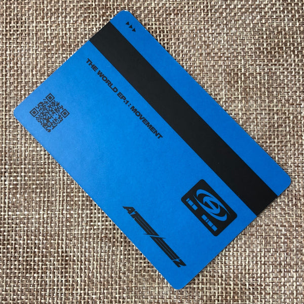ATEEZ WOOYOUNG [THE WORLD EP.1 : MOVEMENT] Official ID Card Photocard, A Ver.