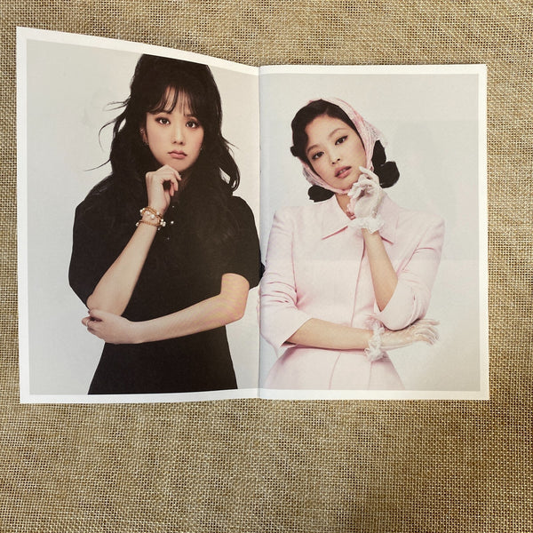 BLACKPINK JENNIE JISOO [2022 Welcoming Collection] Official Mini Notebook / Gift