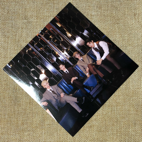AB6IX GROUP [ SALUTE ] Official Postcard, 3rd Album / New, Rare / Gift