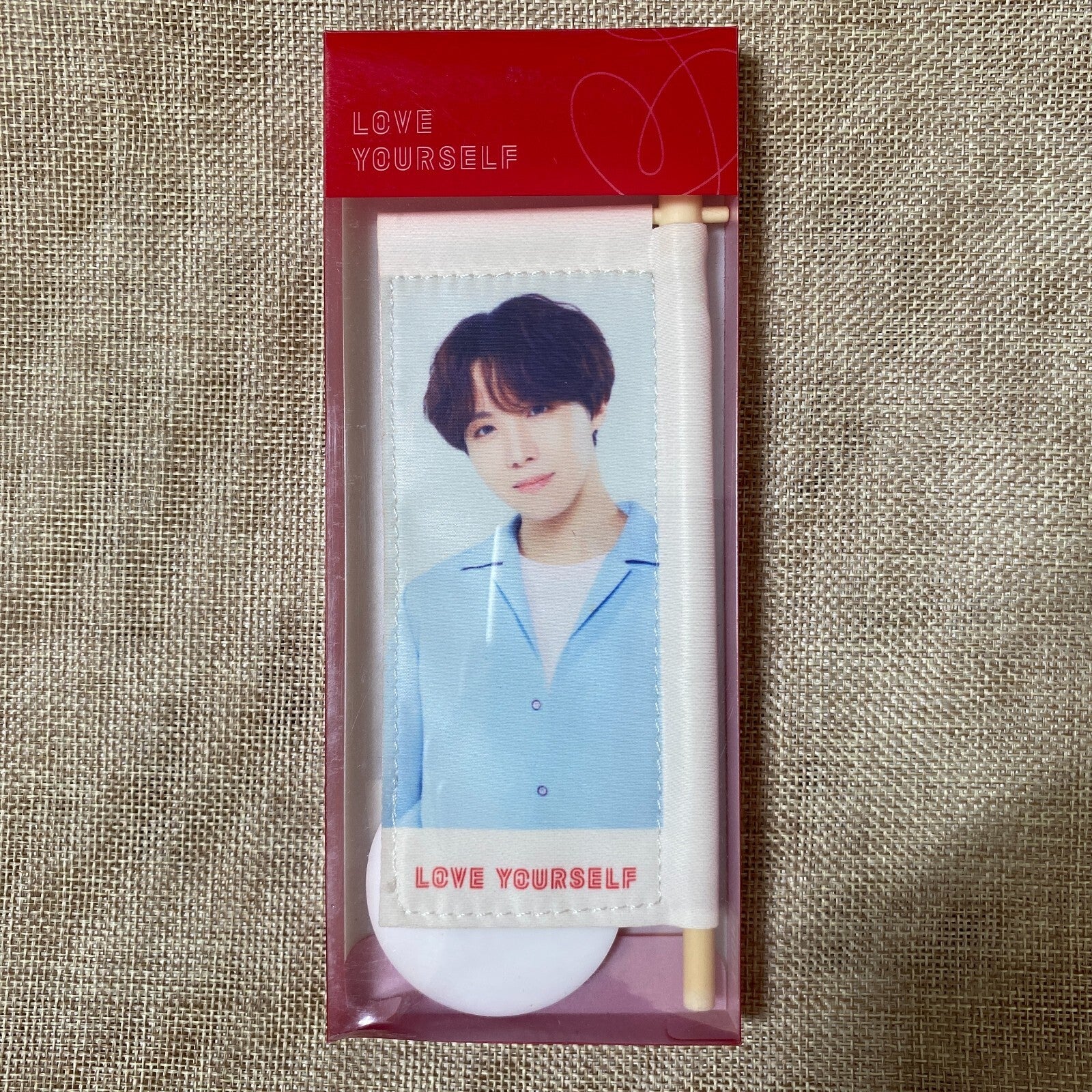 BTS J-HOPE [ Love Yourself World Tour ] Official Mini Flag / New, Rare / Gift