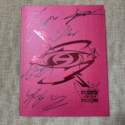 ATEEZ [The World EP.FIN: WILL] Signed Promo Album / Autographed Message Full Set