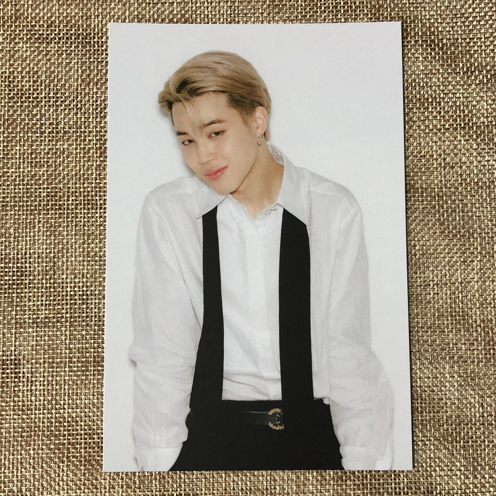BTS JIMIN [ 2021 NEW YEAR'S EVE LIVE ] Official Postcard / New / Gift