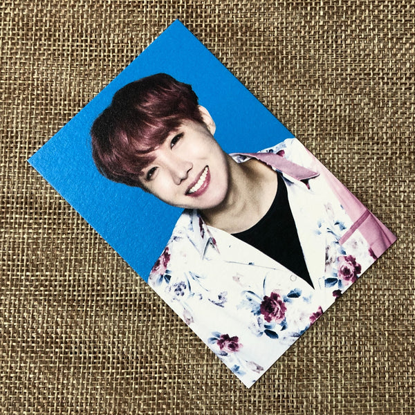 BTS J-HOPE 4/8 [The Wings Tour 2017 Live Trilogy] Official Mini Photocard / Gift