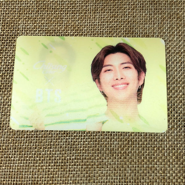 BTS RM [ Chilsung Cider ] Official Lenticular Photocard / New, Rare / Gift