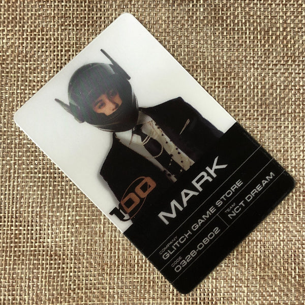 NCT DREAM MARK [GLITCH MODE] Official Lenticular Photocard, Scratch / New / Gift