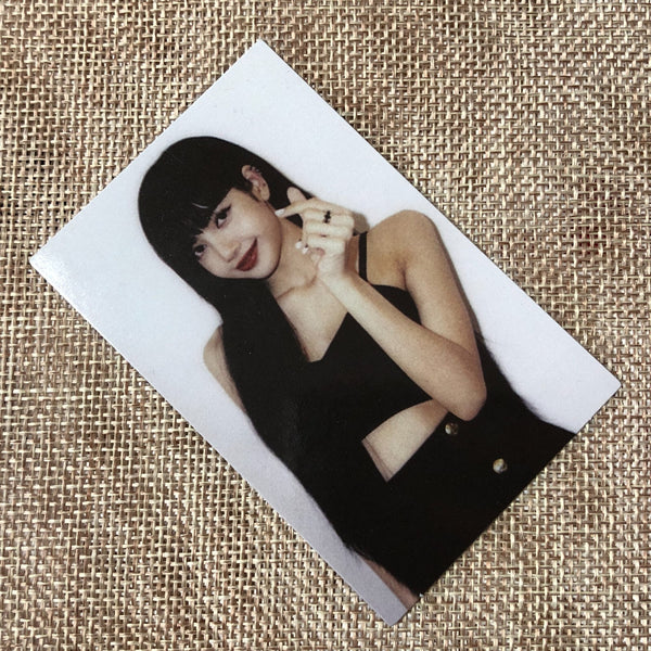 BLACKPINK LISA #1 [ Lovesick Girls THE ALBUM ] Official Photocard / New / Gift