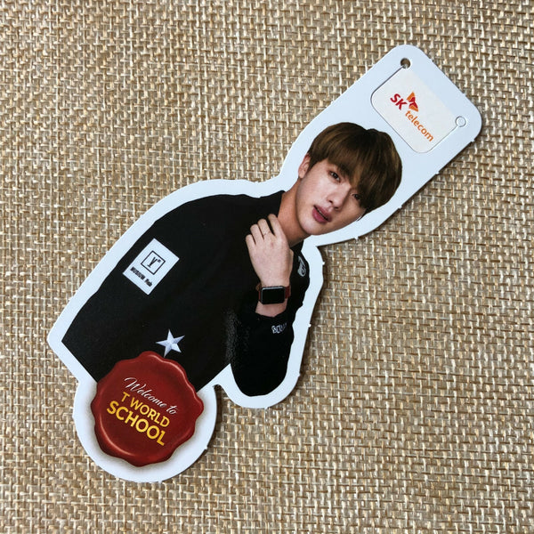 BTS JIN [ SKT ] Official Bookmark Limited Edition Photocard / New / Gift