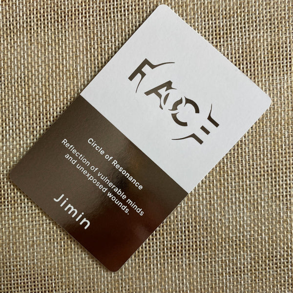 BTS JIMIN [ FACE ] Official Photocard, 1st Mini Album Undefinable / New / Gift