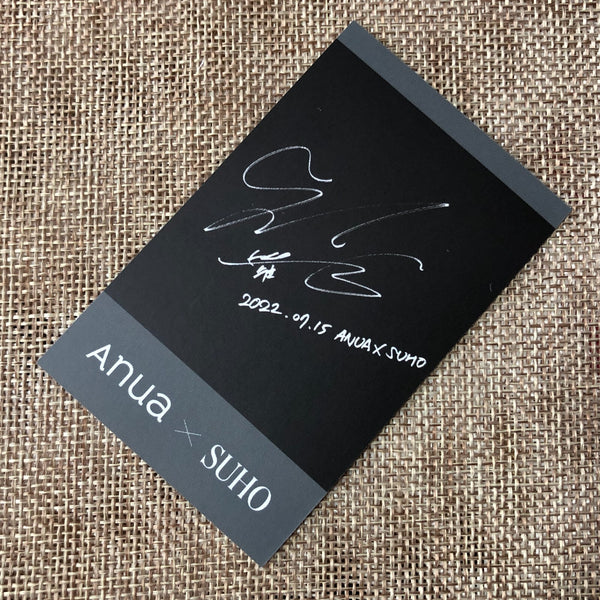 EXO SUHO [ ANUA X SUHO ] Official Polaroid Photocard, EXO-K / New / Gift