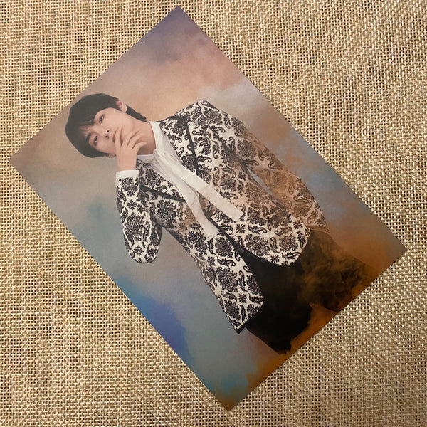 BTS V [VT Cosmetics Sign Message] Official Postcard Photocard / New, Rare / Gift