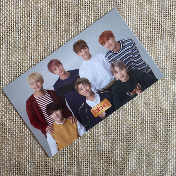 BTS GROUP #7 [ BBQ ] Official Photocard / New, Rare / Gift
