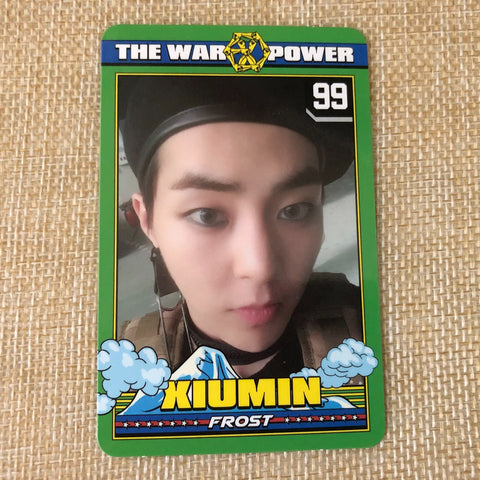 EXO XIUMIN #2 [ The War Power of Music ] Official Photocard, Album / New / Gift