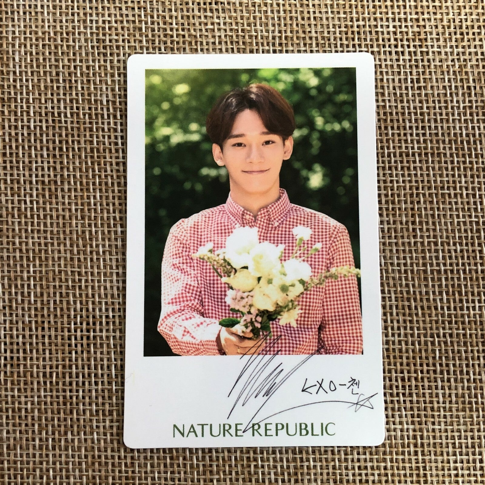 EXO CHEN #2 [ Nature Republic ] Official Limited Photocard / New, Rare / Gift