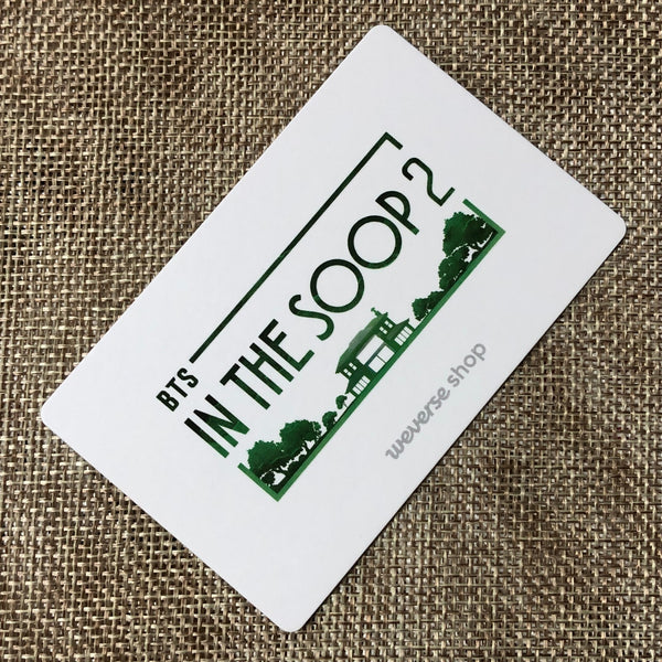 BTS V TAEHYUNG [IN THE SOOP 2 Weverse Early Bird] Official Photocard / Gift